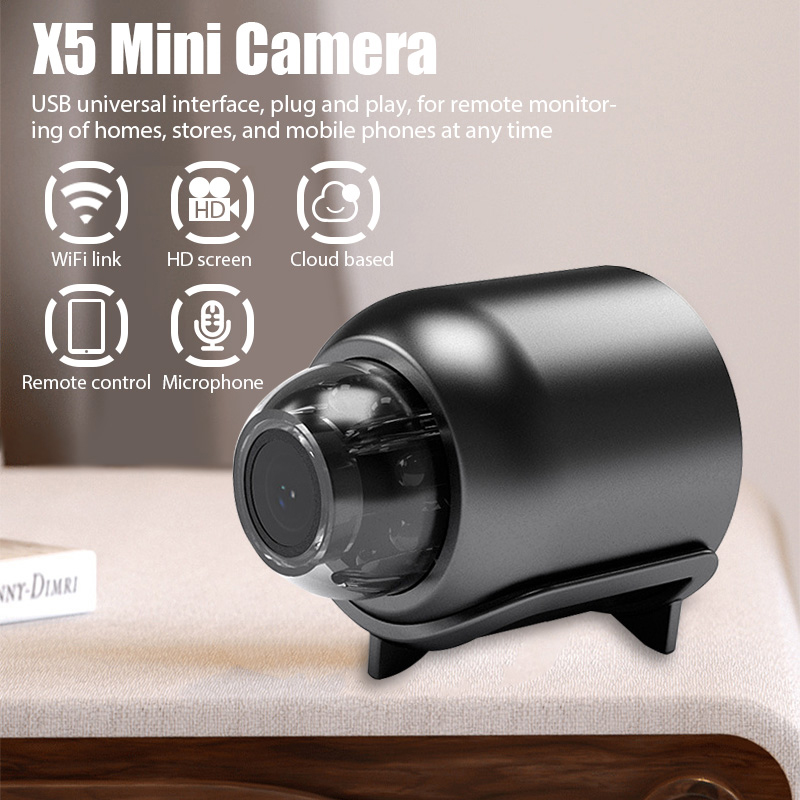 Mini câmera 1080P Full HD, mon - Home Cinema Wireless avaliação e preço
