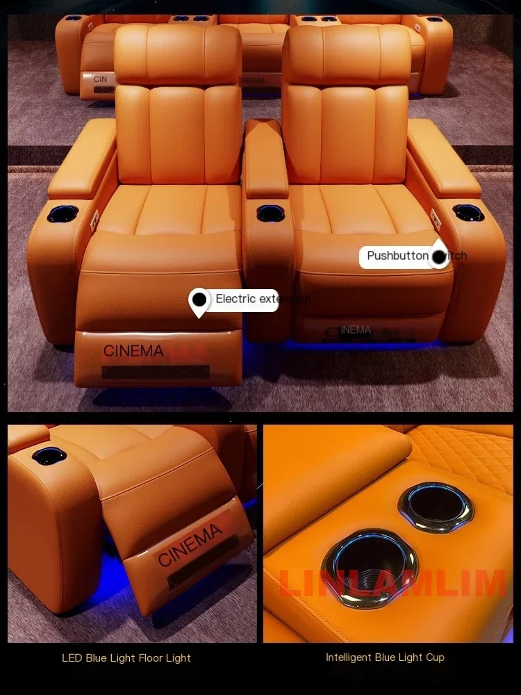 Cadeira de cinema reclinável e - Home Cinema Chairs avaliação e preço