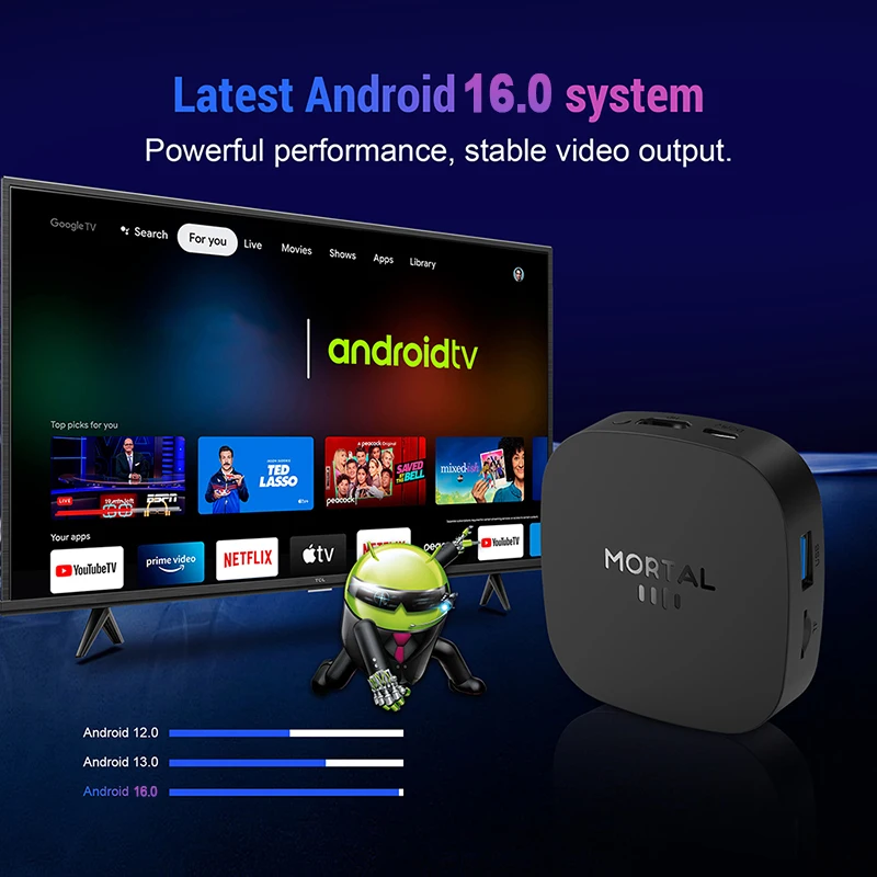 Nova TV Box T1+ 8K HD 2026 And - Home Cinema Tv avaliação e preço